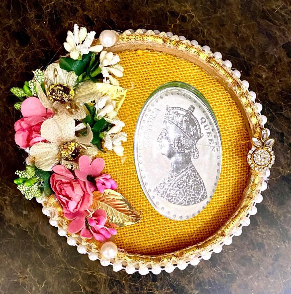 Coin Platters - Kajal's Creation